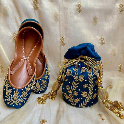 MEHER DUO SET - Potli X Khussa