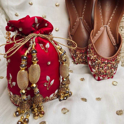 MOTIA DUO SET - Potli X Khussa