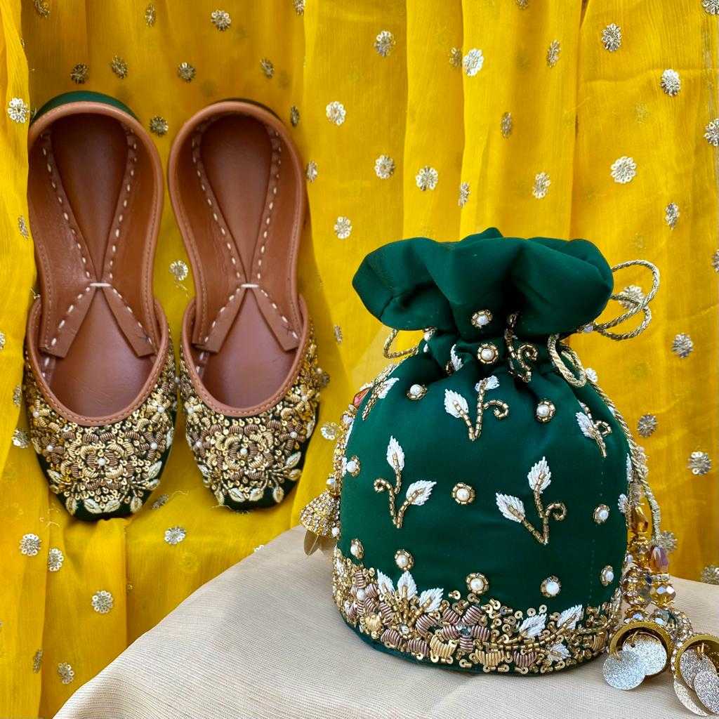 MOTIA DUO SET - Potli X Khussa