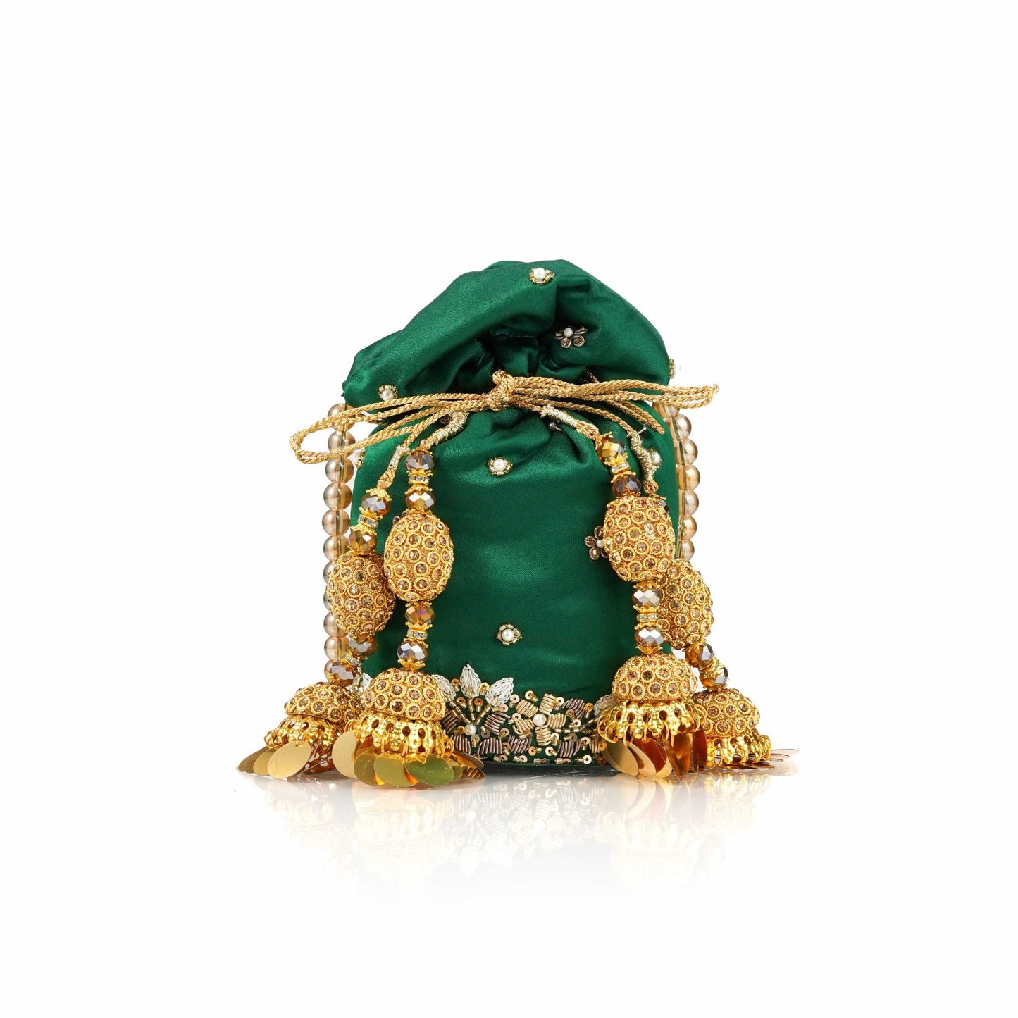 MOTIA FLORAL POTLI