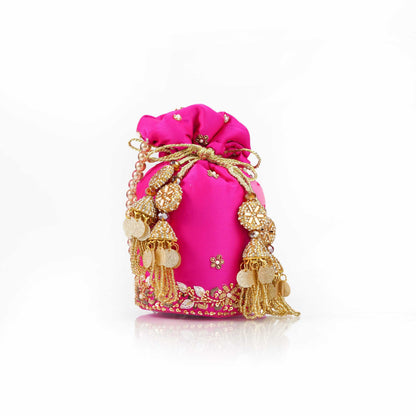 MOTIA FLORAL POTLI